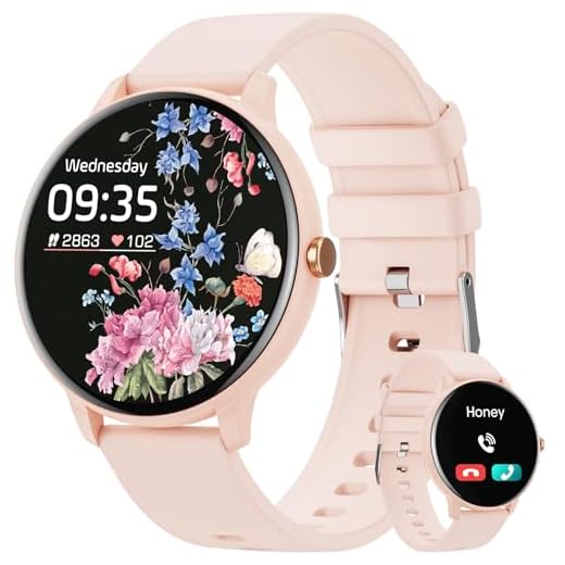 Smartwatch Uomo Donna Chiamate Bluetooth e Risposta Vivavoce, 1.39" Orologio Sport Fitness Tracker Cardiofrequenzimetro, Contapassi, Monitoraggio del Sonno, Smart Watch Compatible con Android iOS