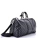 Louis Vuitton, Pre-Loved Keepall Bandouliere Bag Damier Graphite 45, Black