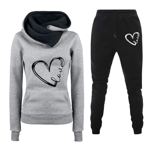 Tuta Donna Completa Elegante Comoda Set di Abbigliamento Sportivo Completo