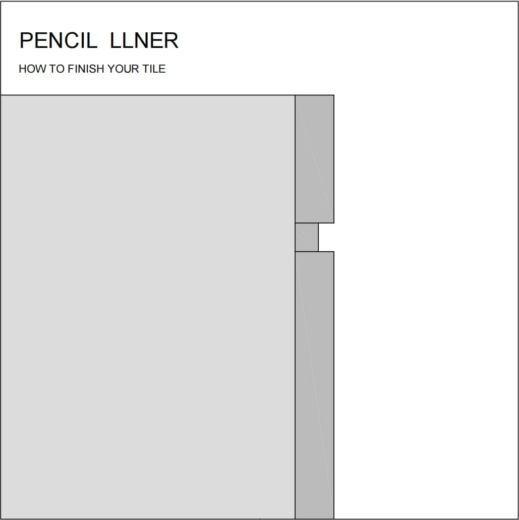 15 Pcs Marble Tile Edge Trim,12 Inch Marble Pencil Liner Both Side Polished for Bathroom, Backsplash, Kitchen, Tile Shower (15 - Black)