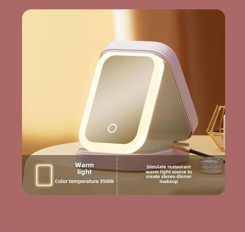 PRIMIT LED Travel Jewelry Case with Mirror, 10 Sealed Book Lover Girl - Image 7