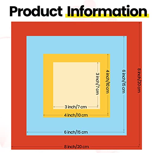 2300 Sheets Sinmoe Origami Paper Assorted Sizes Diy Paper Vivid Colored Paper Colorful Double Sided Square Paper For Kids Adults Beginners Fold Paper Flower School Craft, 10 Colors 4 Sizes #TOP1