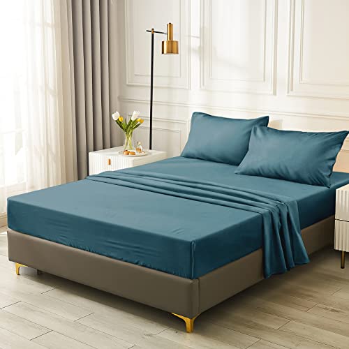 Sea Turtle Comforter Set Ocean Beach Bed In A Bag 6 Pieces Nautical Coastal Themed Bedding With 1 Comforter, 1 Flat Sheet, 1 Fitted Sheet, 2 Pillowcases, 1 Cushion Cover (Twin, Turtle) #TOP3