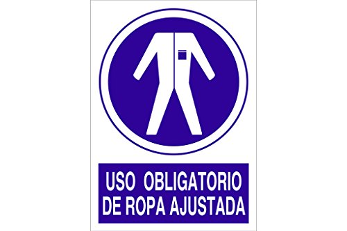 Plimpo Señal Adhesiva 148X105Mm Uso Obligatorio De Ropa Ajustada En Oferta Cofan O65Ad148105 Señal Adhesivo, 148 X 105 Mm