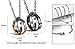 His & Hers Matching Set Stainless Steel Couples Pendant Necklace for Lover Valentine a Pair
