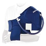 Aircast für die Schulter, Cryo/Manschette, Eis und Kompression – Cryotherapie, Eistherapie, Verletzungen, Schwellungen, Behandlung, Rehabilitation, Kälteterapie, blau, Regular