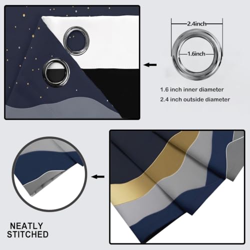Draperies intérieurs montagne luxe finitions oeillets