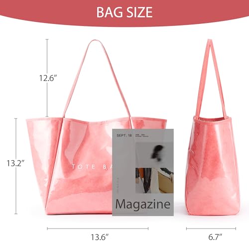 Bolso Tote Grande para Mujer KALIDI PVC miniatura 6