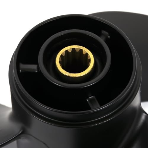 Image of Boat Engine Propellers for HANGKAI 2 Stroke 6.0 HP & 4 Stroke 6.5 HP Outboard Motor, 7.8 inch Diameter x 8 inch Pitch 3 Blade 12 Spline Tooth