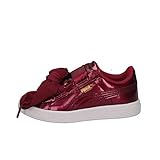 Puma Basket Heart Glam PS, Zapatillas Niñas, Rojo (Tibetan Red-Tibetan Red), 29 EU