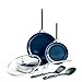 Produktbild Blue Diamond Triple Steel Kochgeschirr-Set mit Antihaftbeschichtung, 6-teilig, Silber