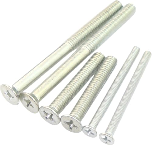 Brixwell BXC75519M3-XCP100 Oval Head Metal Screws Bulk 5 O.H. x 5/8