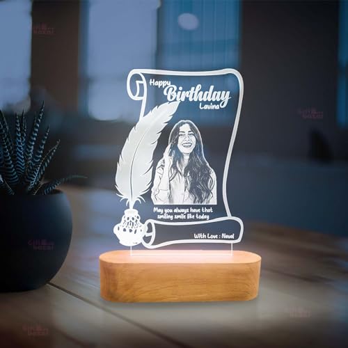 GIFTMEBAZAR-Personalized-Birthday-Gift-Lamp-Customized-with-Photo-Name-Text-Engraved-Night-Lamp-Gift-for-Loveable-Person-Cool-White-Light