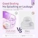 Saviland EMA Odorless Monomer Acrylic Liquid & 30g Clear Acrylic Powder & 60ml Acrylic Liquid Set