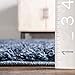 nuLOOM Risette Solid 8x10 Shag Area Rug for Living Room Bedroom Dining Room Nursery, Blue