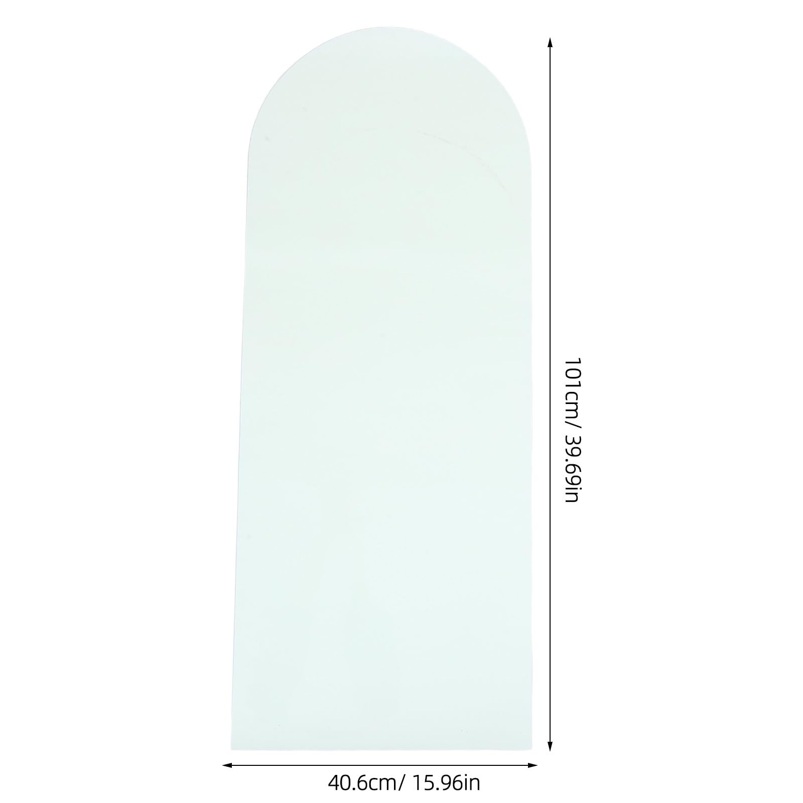 Naklejka ścienna Arch: Naklejka suchościeralna, tablica kredowa na ścianę - 39,7" x 16" samoprzylepna, tablica kredowa do pokoju zabaw, domu, szkoły, biura