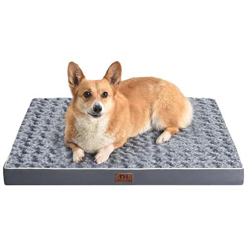 WESTERN HOME WH Medium Dog Bed for Medium Size Dogs, Orthopedic P...
