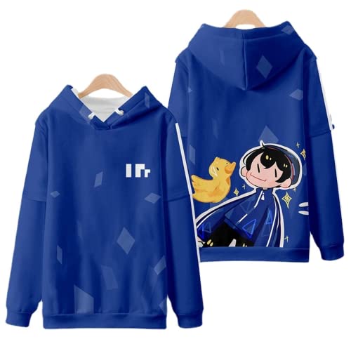 YIJIANKUANFAN Quackity Sweat à capuche en polyester imprimé pour homme et femme, Bs03142, S Cover