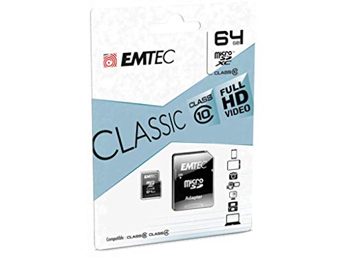 Preisvergleich Produktbild 64GB MicroSDXC Emtec Classic