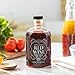 Mother Earth, Organic Red Wine Vinegar with The Mother, Fresh Pressed Organic Cabernet Grapes, ORWV, RWV, Raw, Unpasteurized, Unfiltered (1/14oz Apothecary Glass Bottle with Pour Spout)