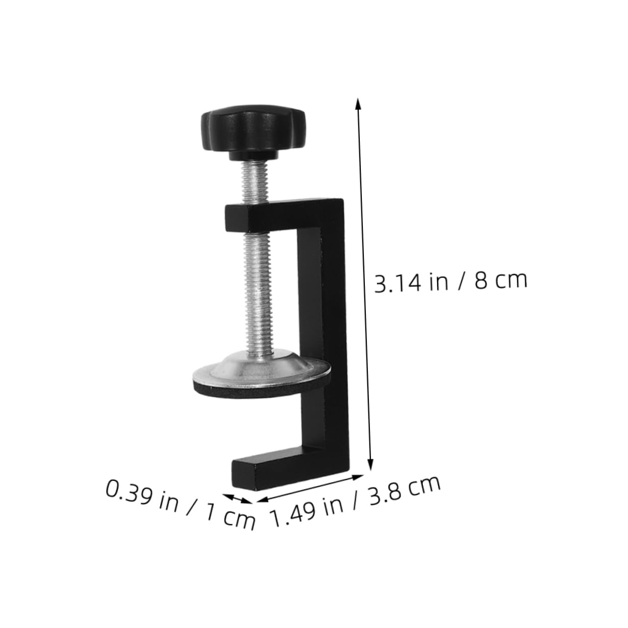 Unomor 4pcs Heavy Duty g Clamps for Outdoor Sectional Sofas Furniture Clamps Adjustable Mounts Long-lasting Construction for Patio Furniture