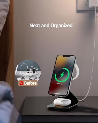 Chargeur sans fil rapide 3N1 support induction multi-appareils sans câble