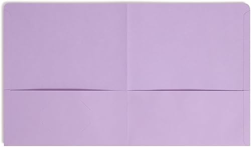 Miniatura 3 de Smead 87850 - Carpeta de 2 bolsillos con peso pesado, hasta 100 hojas, tamaño carta, colores surtidos, 25 por caja