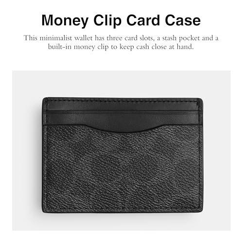 Image of Money Clip Card Case in Signature