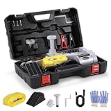 FEANISIFEI Electric Scissor Car Jack Kit 3 Ton 12V Automatic Floor Jack Lift Kit for Car SUV Sedan Portable Lifting Set for Tire Change