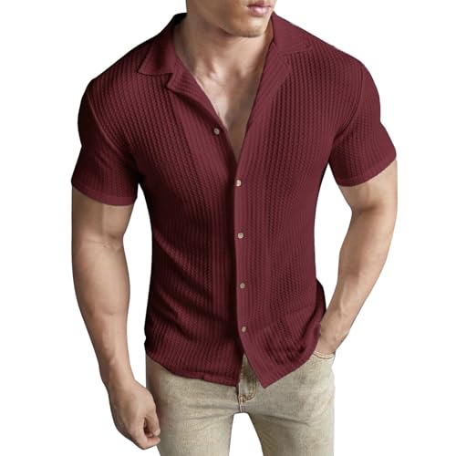 Mens Shirts Casual Vacation Beach Summer Tops with Pocket Solid Cotton Tees Stylish Top UV SPF UPF 50+ Long Sleeve Shirt