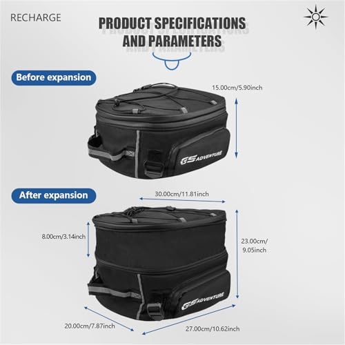 Bolsa Trasera Impermeable para Motocicleta: soluciona tu falta de espacio 3