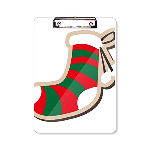 Bloc-notes de Noël format A4 avec chaussette papeterie de bureau