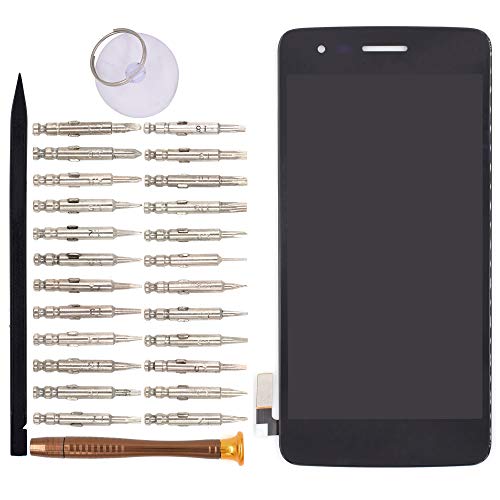 Image of LCD Screen Display with Digitizer Touch Panel Without Bezel Frame for LG K8 2017 US215 M200N(Black)