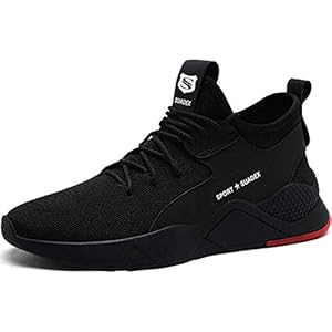 Nasonberg Veiligheidsschoenen Heren Dames Lichtgewicht Werkschoenen met Stalen Neus Ademende Unisex 36-48 EU