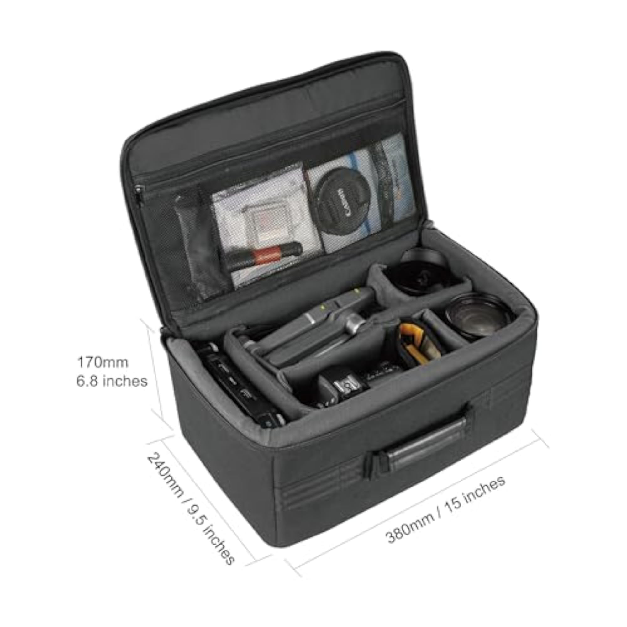 Divider Bag for SLR DSLR Camera, Customizable Insert/Protection Bag