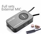 HERO-800 4.5 Watt Powerful Amplifier Professional Bluetooth Neckloop(can Work with Magnet) with Invisible Mini A780 A680 spy Wireless earpiece (Full Sets External with earpiece)