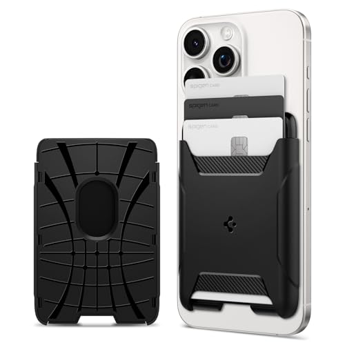 Porte-cartes magnétique MagSafe Spigen Rugged Armor2 : stockage sécurisé 3 cartes