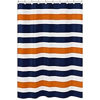 Algopix Similar Product 16 - Sweet Jojo Designs Navy Blue Orange and