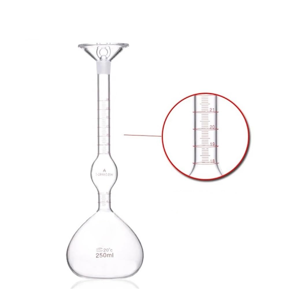 Pallone picnometrico da 250 ml Picnometro solido 0-24 ml