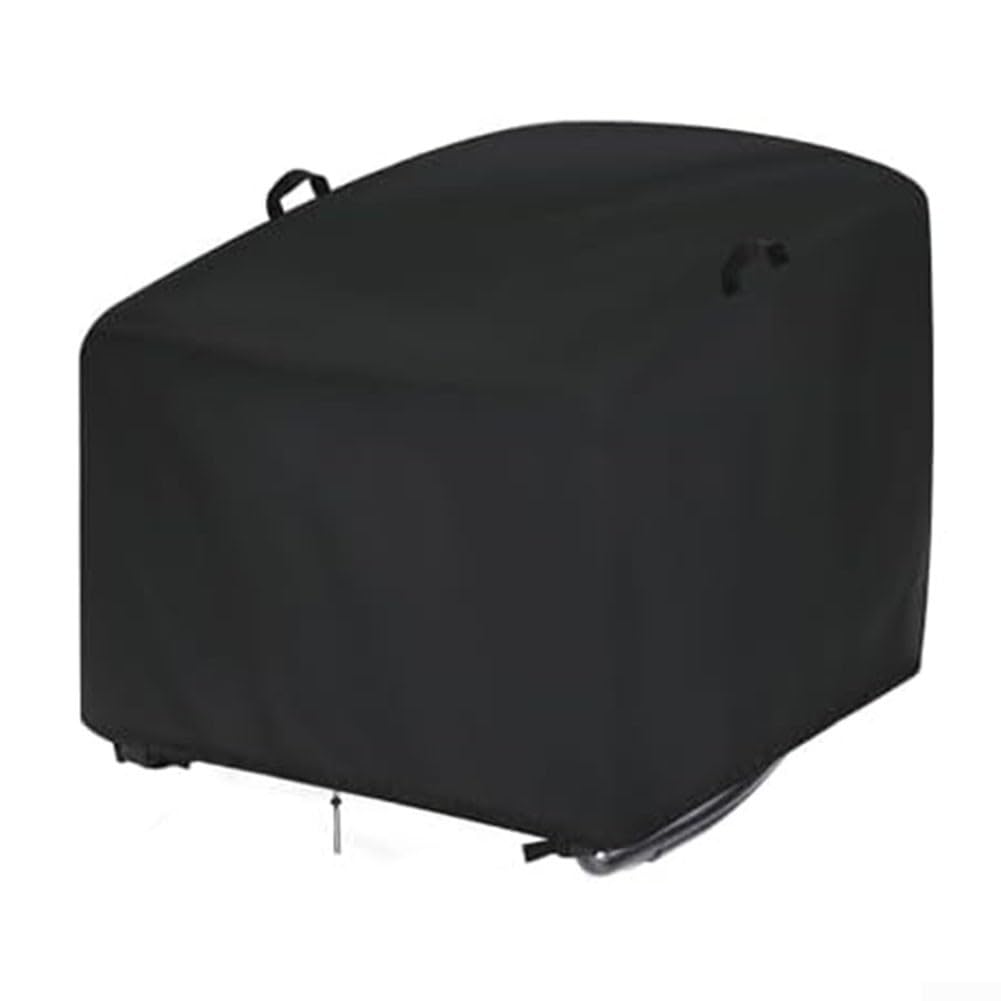 210D Oxford - Funda para silla mecedora de huevos para exteriores con banda elástica, impermeable, resistente a los rayos UV, ajuste cómodo para patio, jardín y sillas de ratán (46 x 38 x 19 pulgadas