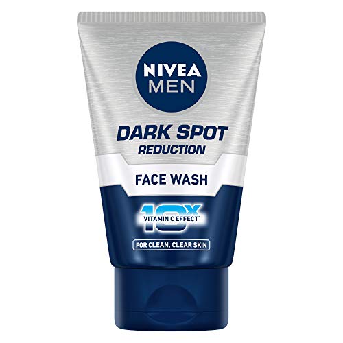 NIVEA Men Face Wash, Dark Spot Reduction, for Clean & Clear Skin with 10x Vitamin C Effect, 100 g NIVEA Men Face Wash, Dark Spot Reduction, for Clean & Clear Skin with 10x Vitamin C Effect, 100 g