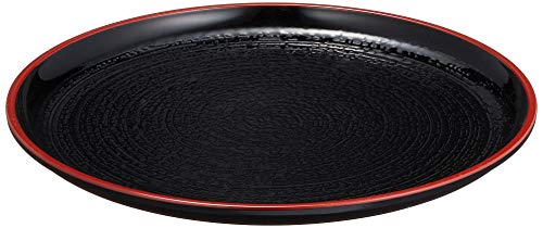 Plato redondo negro 27 cm Setomonohonpo miniatura 2