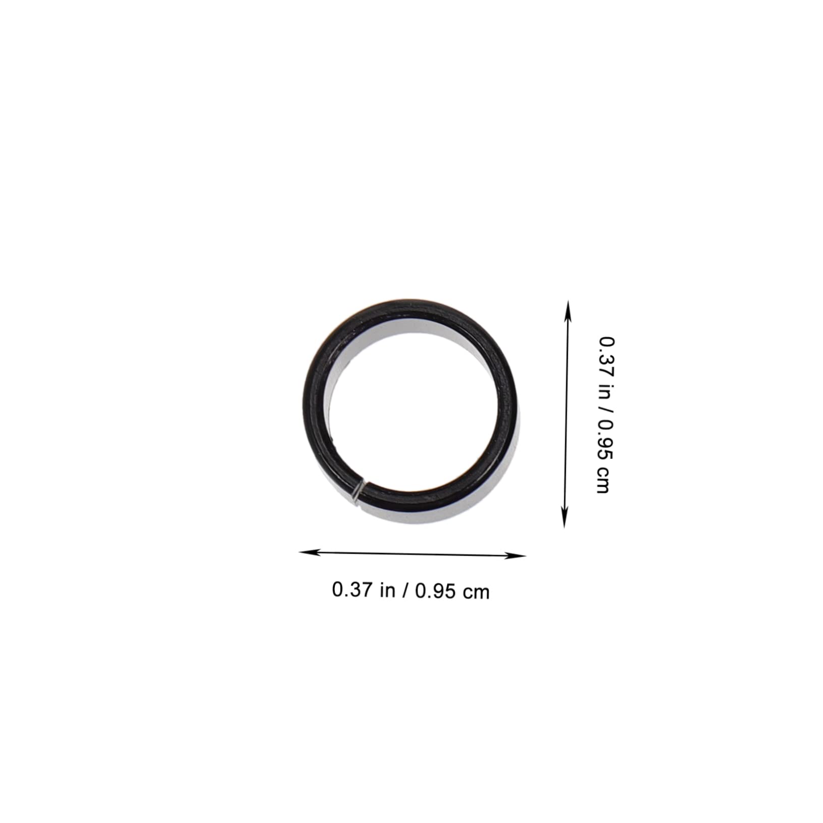 BESPORTBLE 12pcs Aluminum Clip Rings Pigeon Leg Bands Silver Duck Leg Bands Bird Identification Durable Lightweight for Pigeons