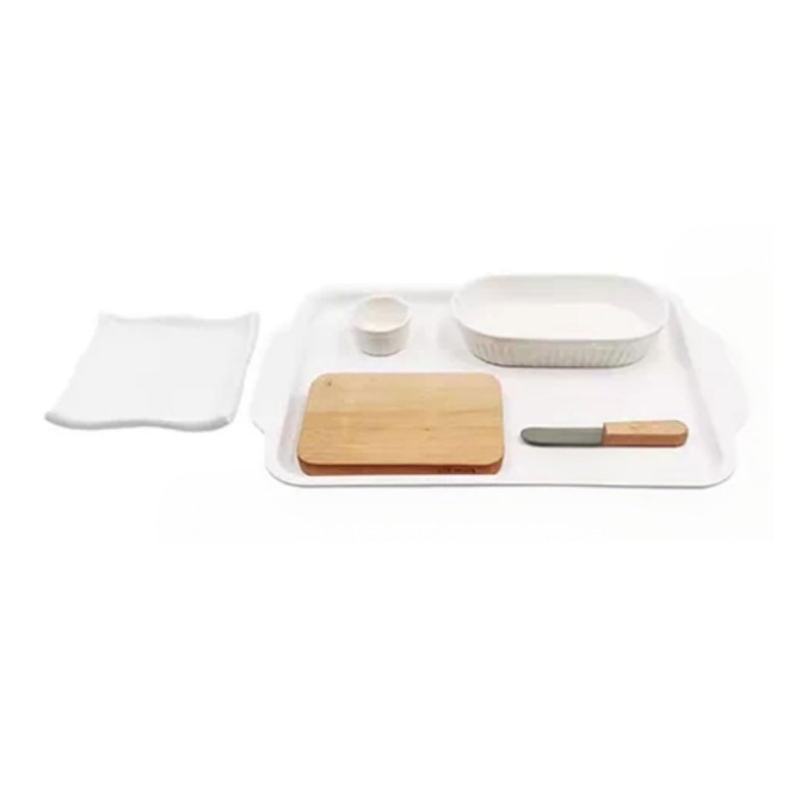 ttnmrc Montessori Jam Spreading Work Tray Set