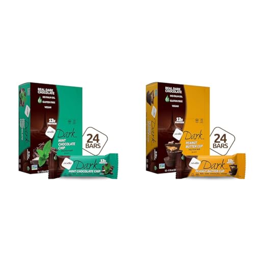 NuGo Dark Mint Chocolate Chip y Peanut Butter Cup Barritas miniatura 1