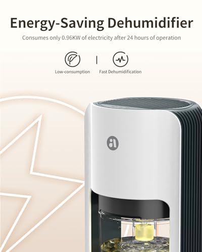 Image of avylo Small Dehumidifier for Bedroom,162 Sq.Ft 42oz with Auto Shut Off