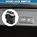 A ABSOPRO Car Door Lock Switch No.5W1Z14028AA for Lincoln Town Car 2004-2008 Plastic Metal Black