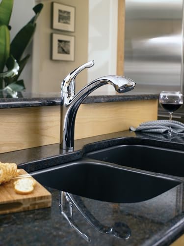 Hansgrohe Allegro E Ausziehbare Küchenarmatur, chrome, Single Hole – Ansicht 2
