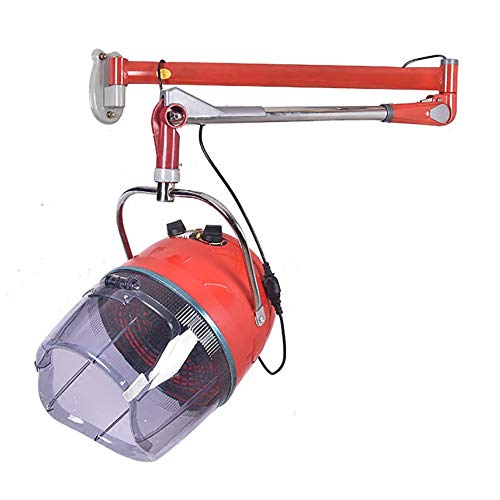 Trockenhaube Haartrockner mit Wandarm und permanenter Ionic-Funktion Farbe schwarz,950W