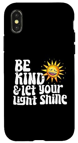 Be Kind And Let Your Light Shine ���g�� �r�[�` �o�P�[�V���� �N���[�Y �X�}�z�P�[�X iPhone X/XS �p